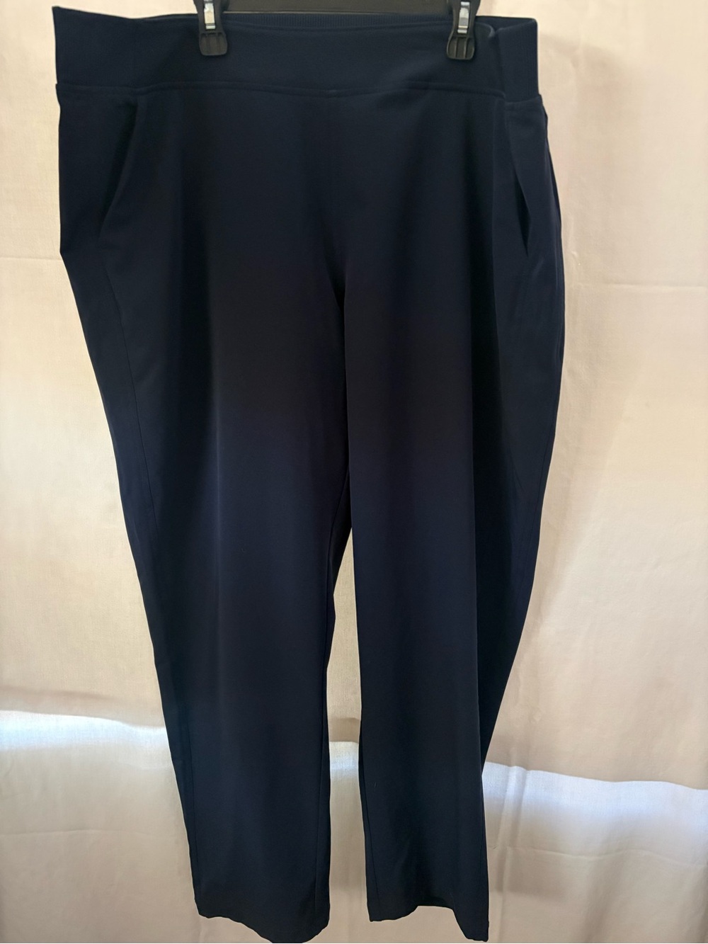 32 Degrees Women's Navy Straight-Leg Pants